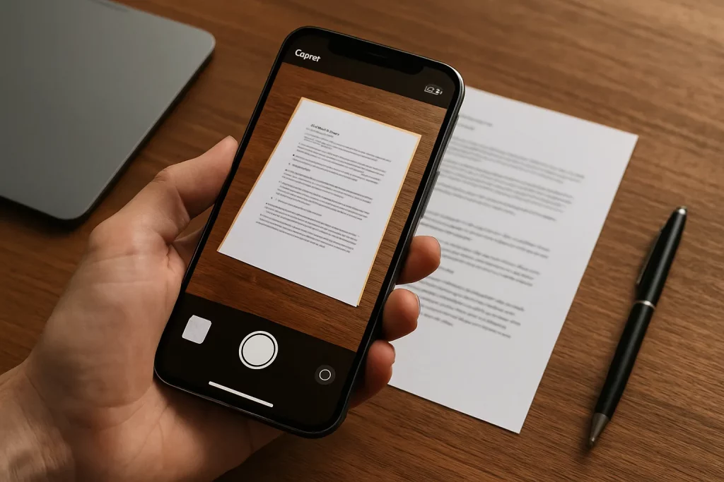 How to Scan Documents using an iPhone