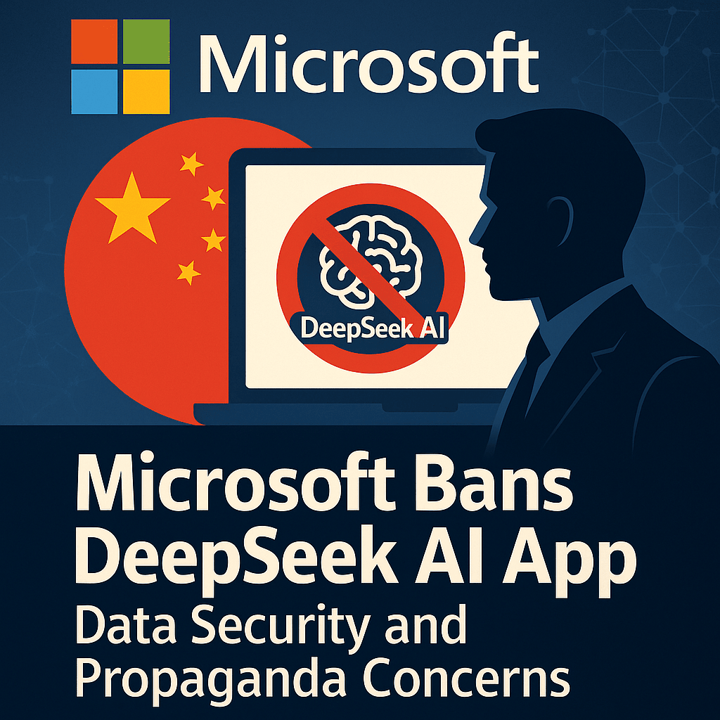 Microsoft bans DeepSeek AI over security concerns